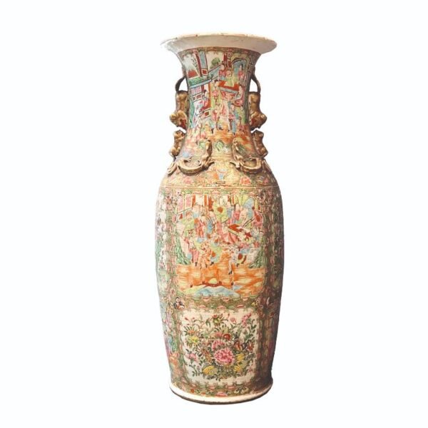 Gran Jarrón chino Cantón