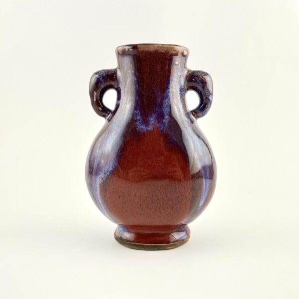 Jarrón chino en gres