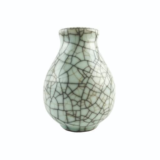 Jarrón chino en porcelana