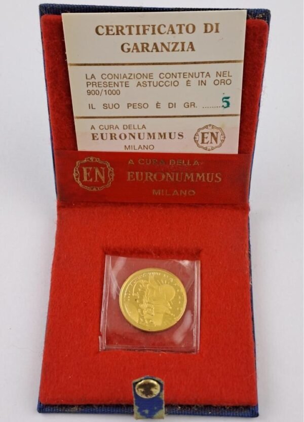 Medalla Apollo XIII de oro