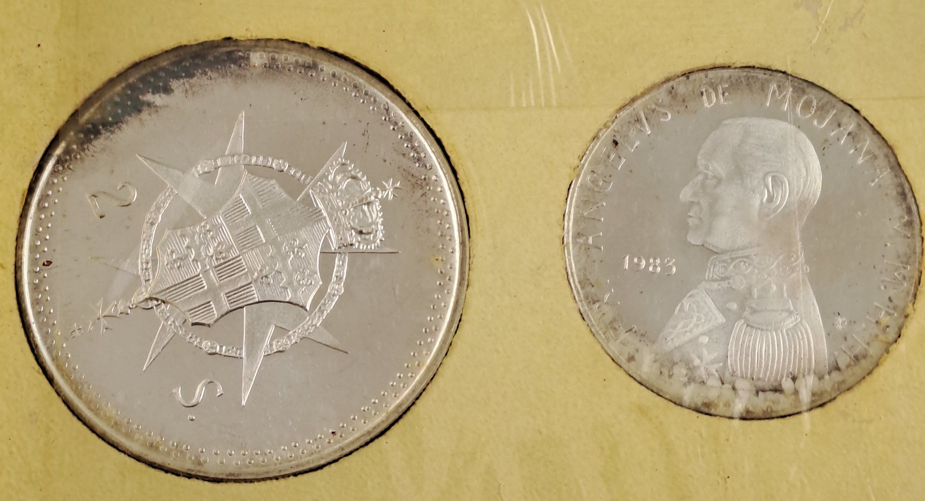 Orden de Malta Set de 2 monedas Scudi de plata - Imagen 5