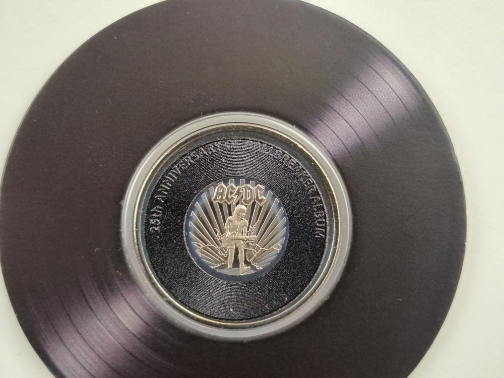 Australia AC DC set 7 monedas homenaje a 6 díscos - Imagen 10