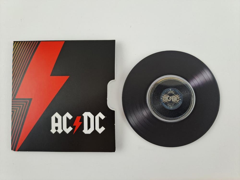 Australia AC DC set 7 monedas homenaje a 6 díscos - Imagen 12