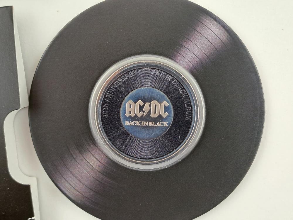Australia AC DC set 7 monedas homenaje a 6 díscos - Imagen 6