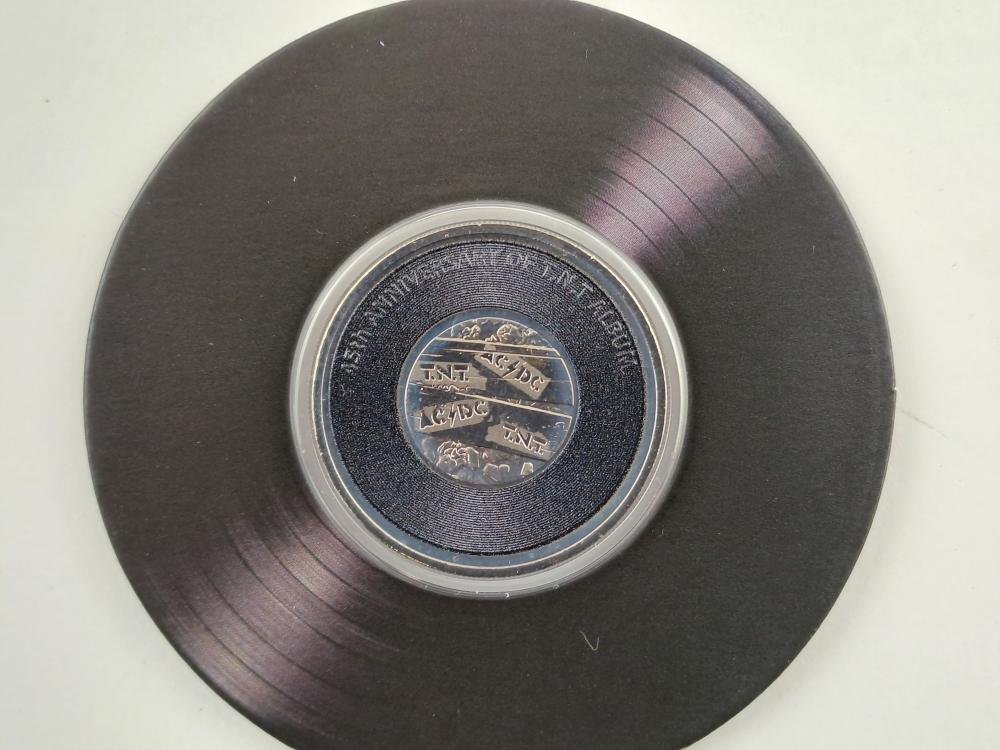 Australia AC DC set 7 monedas homenaje a 6 díscos - Imagen 7