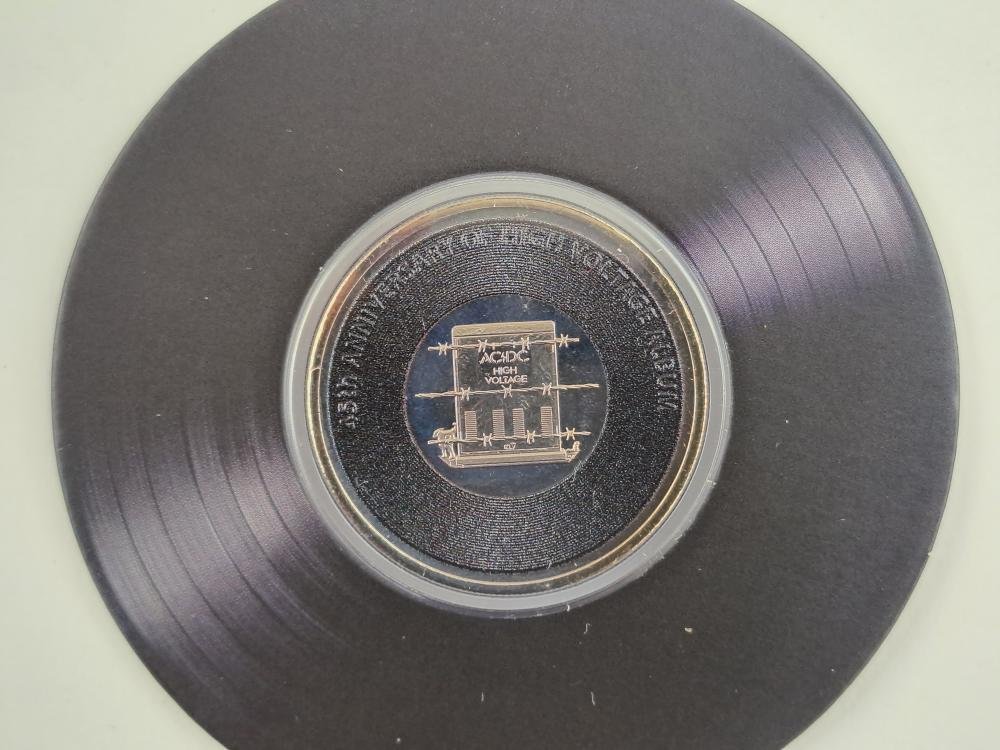 Australia AC DC set 7 monedas homenaje a 6 díscos - Imagen 8