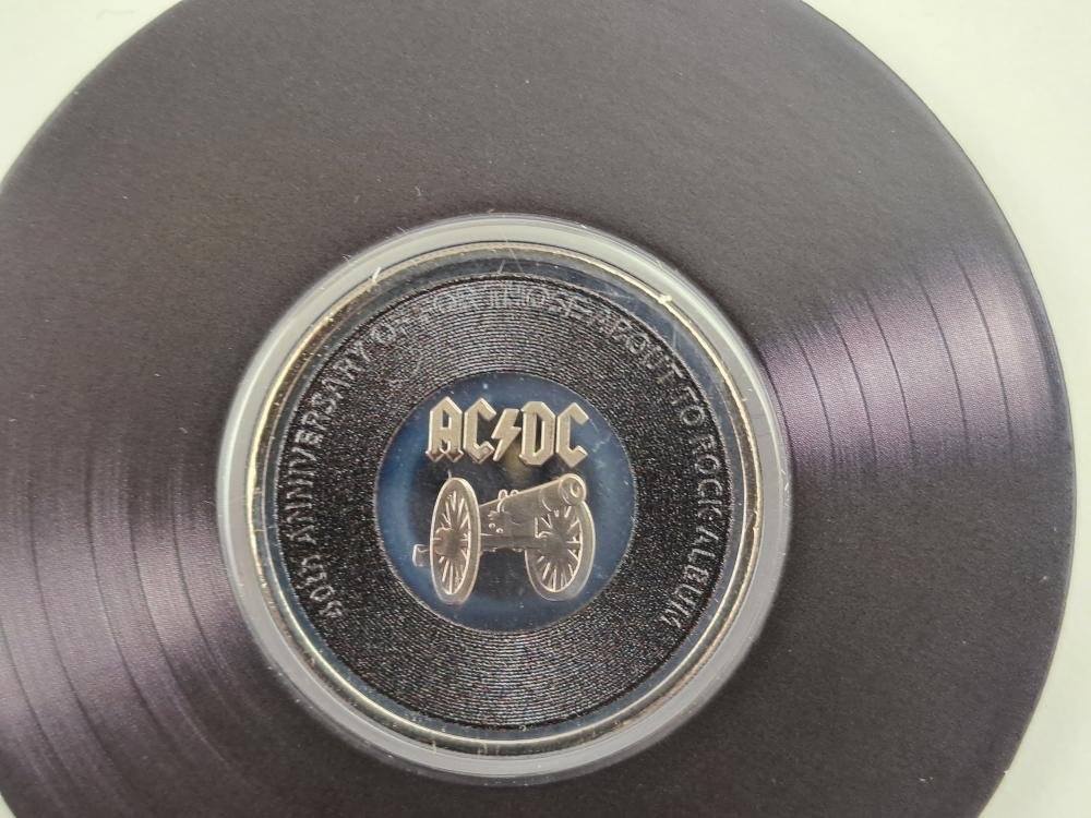 Australia AC DC set 7 monedas homenaje a 6 díscos - Imagen 9
