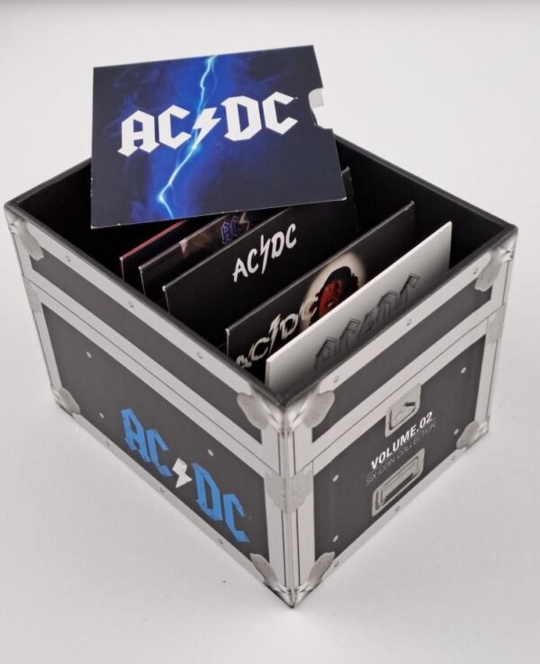 Australia AC DC set 6 monedas homenaje a 5 albums