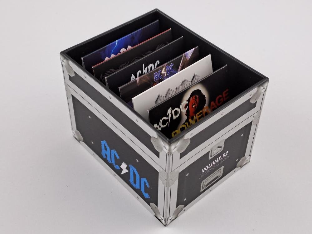 Australia AC DC set 6 monedas homenaje a 5 albums - Imagen 11