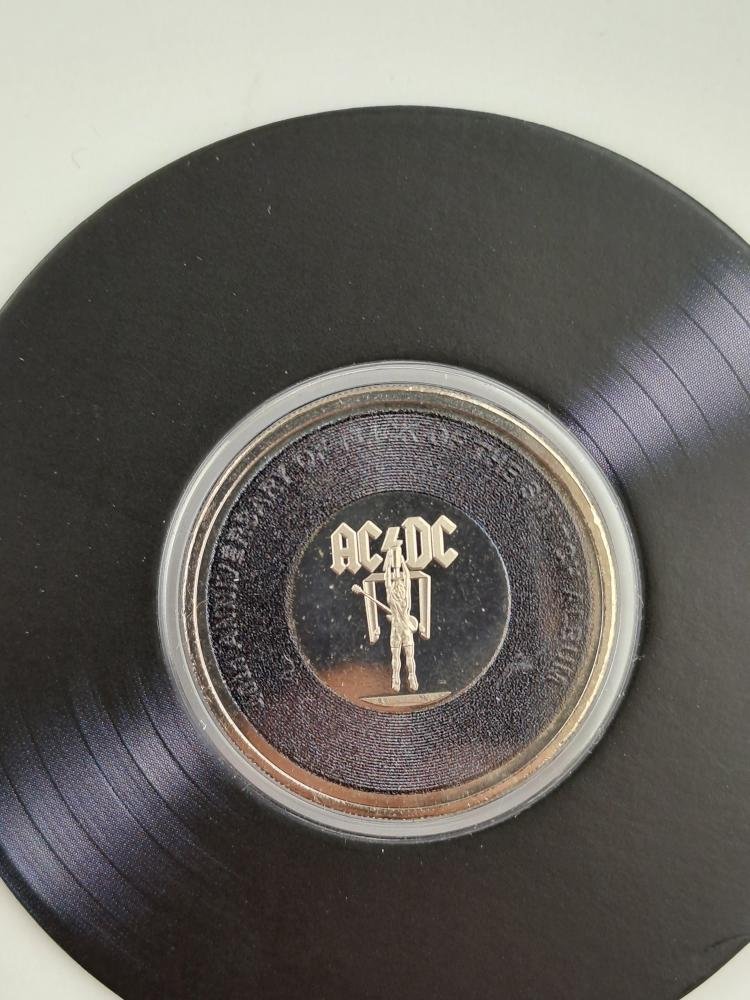 Australia AC DC set 6 monedas homenaje a 5 albums - Imagen 8
