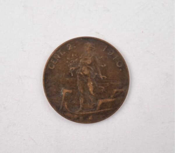Italia 1910 2 centesimi